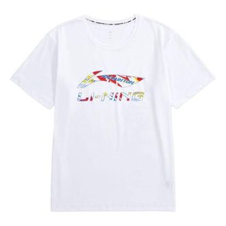Li-Ning Classic Logo T-shirt White ATSU833-2