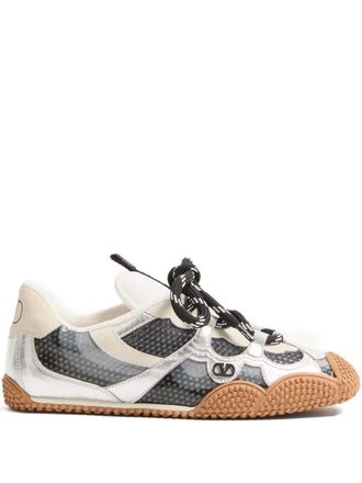 Valentino Garavani Amphibia Vlogo sneakers - Silver