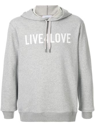 Ports V Hoodie met print - Grijs