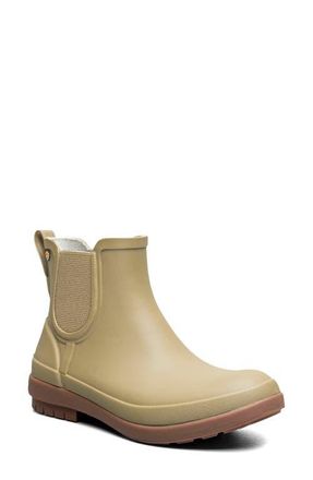 Bogs Amanda II Waterproof Insulated Chelsea Rain Boot in Rustic Green at Nordstrom, Size 11