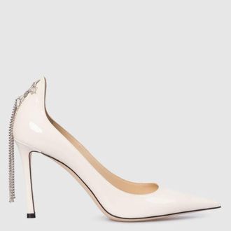 Jimmy Choo London Spruce 95 Patent Leather Pumps