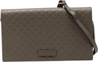 Gucci Borsa Crossbody Vintage Pre-owned - - Pre-owned - Donna - Grigio - ONE SIZE