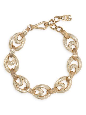 Dolce & Gabbana DG link chain necklace - Gold