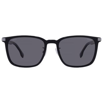 HUGO BOSS Polarized Grey Square Mens Sunglasses BOSS 1406/F/SK 0807/M9 57