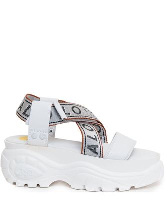 Buffalo Sandalen met logo - Wit