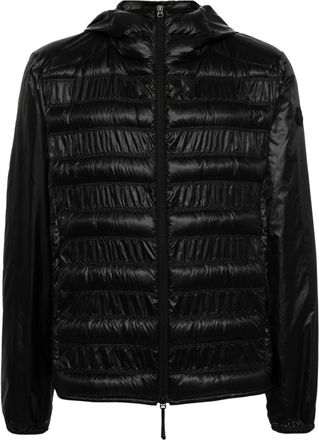Moncler Luseney hooded padded jacket - men - Polyamide/Polyamide/Goose Down/Goose Feather - 2 - Black