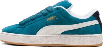 Puma Sneakers XL Cold Green/Frosted Ivory/Black in pelle scamosciata - Blu