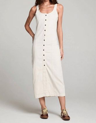 Saltwater Luxe Womens Solara Midi Dress In Salt