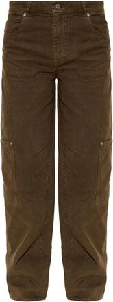 Moncler Cargo Jeans - Dames - Regular Fit Jeans - Bruin - S - Katoen - Jeans