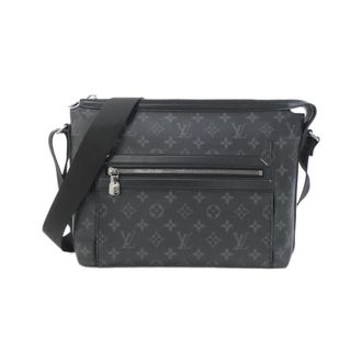 Louis Vuitton Black Coated Canvas Shoulder Bag (Pre-Owned)