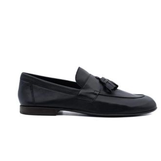 Antica Cuoieria Loafers, male, Black, Size: 12 US Loafers