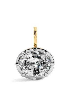 Lili Claspe Mara Oval Cut Charm in Two Tone at Nordstrom