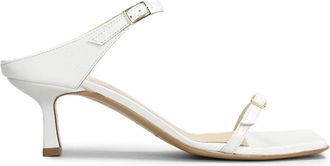 Fabio Rusconi Mules in pelle 65mm - Bianco