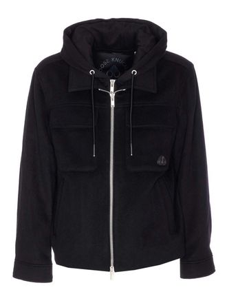 Moose Knuckles Black Snowdown Shirt Jacket