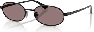 Vogue Eyewear Vo 4353S Zonnebril - Dames - Zonnebrillen - Zwart - 54 MM - Accessoires