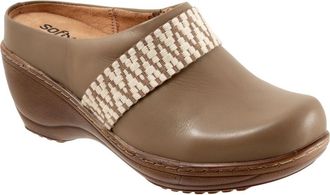 Softwalk Marion Platform Clog in Taupe at Nordstrom, Size 10.5