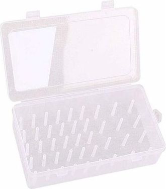 OEM Caja De Almacenamiento Para Bobinas De M&aacute;quina De Coser, Hilo De Bordar, Bobinas De Hilo Y Agujas, Con 42 Compartimentos