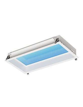Mantra Mantra Plaf&oacute;n Cielo Azul Led Empotrable Blue Sky 60x30, 35w 4200k 29750lm, Simula Claraboya, Blanco