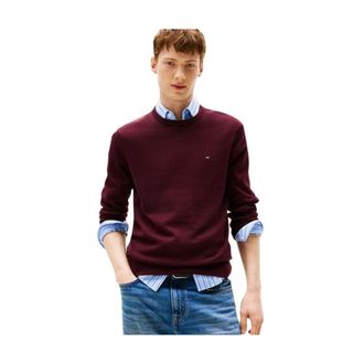 Tommy Hilfiger Hombre, Jerseys, Rojo, Talla: 2XL