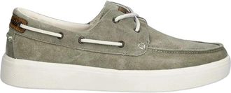 Napapijri Bark Loafers - Heren - Bootschoenen - Groen - 42 EU - Katoen - Schoenen