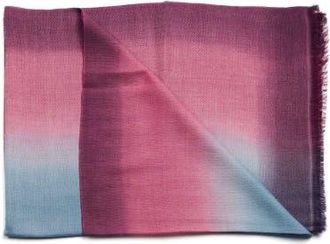 Studio Variously Cashmere Merino Soft Handwoven Modern Artisanal Scarf in Haze at Nordstrom