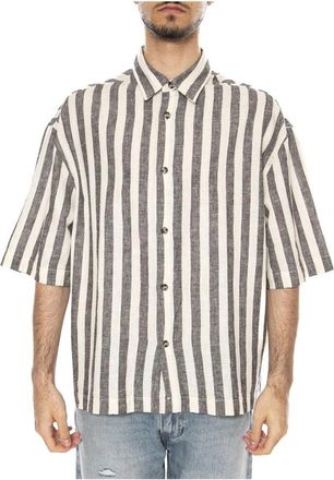 Only & Sons Short Sleeve Shirts - Heren - Korte mouwen Overhemden - Veelkleurig - L - Katoen - Overhemden