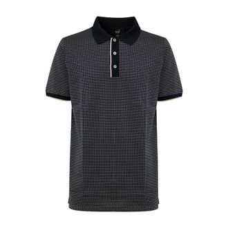 Dunhill Cotton Jacquard Polo Shirt