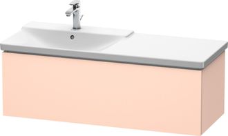 Duravit Duravit L-cube Mueble De Pared, Ancho 1220mm, Profundidad 481, 1 Extra&iacute;ble, Se Ajusta A La Medida. Art&iacute;culos 233312 Y 233412, Color: Albaricoque Perla