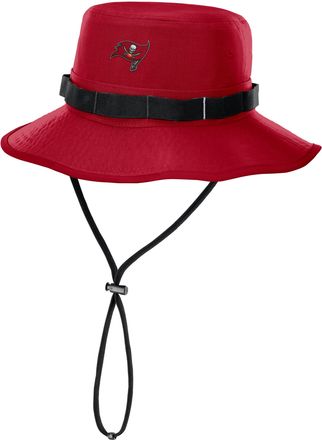 Nike Mens Tampa Bay Buccaneers Primetime Apex Boonie NFL Dri-FIT College Bucket Hat in Red | NF1B6DL8B-GP2