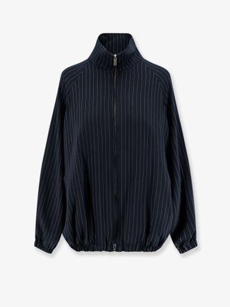 Frankie Shop Giubbino gessato Baxter in materiale riciclato - THE FRANKIE SHOP - gender_Woman