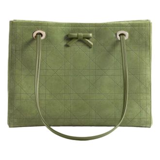 Dior (WMNS) DIOR Medium Dior Promenade Shopping Bag Khaki M1409OHSU_M09I