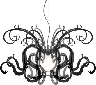 Iplex Gorgon black chandelier