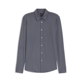 BOSS Slim-Fit Printed Shirt