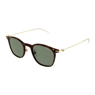 Montblanc Mens Black Square Sunglasses MB0098S 012