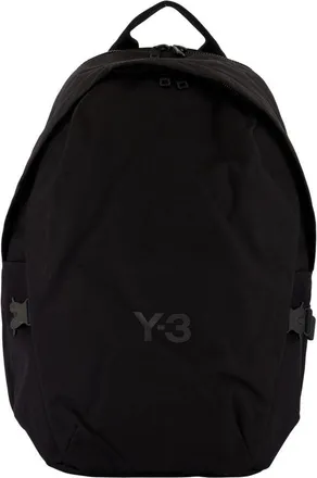 Yohji Yamamoto Unisex Synthetic Backpack Black