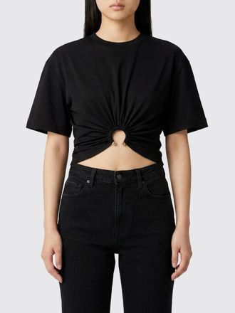 Paco Rabanne T-shirts crop in cotone