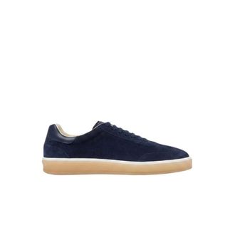 Scarosso Schoenen, Heren, Blauw, 45 EU, Katoen, Mattia Sneakers
