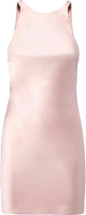 Andamane Carmen Mini Jurk - Dames - Korte kleedjes - Roze - M - Polyester - Kleedjes
