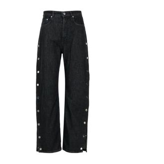 Sportmax Dames, Jeans, Zwart, Maat: W27 Katoen