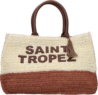 De Siena shoes Bolso Tote Saint Tropez - Bags - Mujer - Beige - ONE SIZE