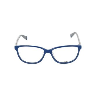 Furla Glasses, female, Blue, Size: 54 MM Vu4973 Optical Frame