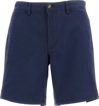 Polo Ralph Lauren Klassieke Shorts - Heren - Korte broeken - Blauw - Maat: W32 Katoen