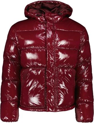 HUGO BOSS Piumini - - Jackets - Uomo - Rosso - S