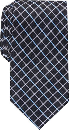 Perry Ellis Portfolio Mens Elmdale Business Professional Neck Tie Black O/S