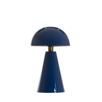 Light & Living L&aacute;mpara De Mesa - Surrina - Azul - Metal - - Light&living