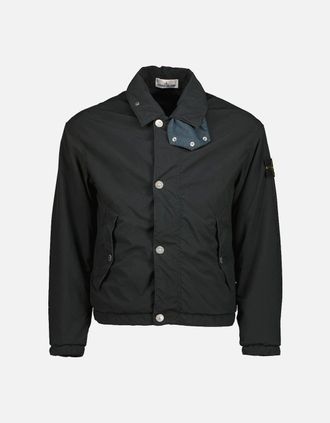 Stone Island Mens Light Compact Touch Poly-TC Jacket - Navy - Size: 40/Regular