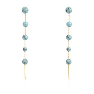 Cult Gaia Earrings, female, Blue, Size: ONE SIZE Atum Earrings