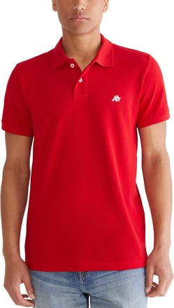 Aéropostale Aeropostale Mens Polo, Candy Red, Medium