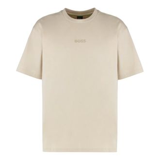 HUGO BOSS Heren, Tops, Beige, Maat: XS