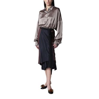 Dries Van Noten Casia Shirt - female - Dries Van Noten - Shirts - Beige - XS - Blouses & Shirts